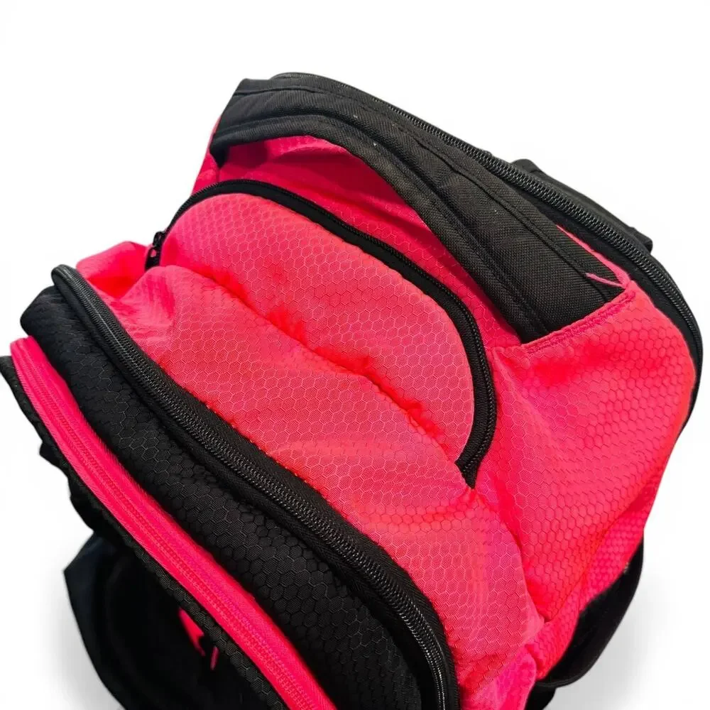 Adidas Loadspring Backpack Black Pink Laptop Tablet Sleeve Pockets